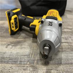 AS-IS DEWALT 20V MAX Lithium-Ion Cordless 1/2 in. Impact Wrench Kit