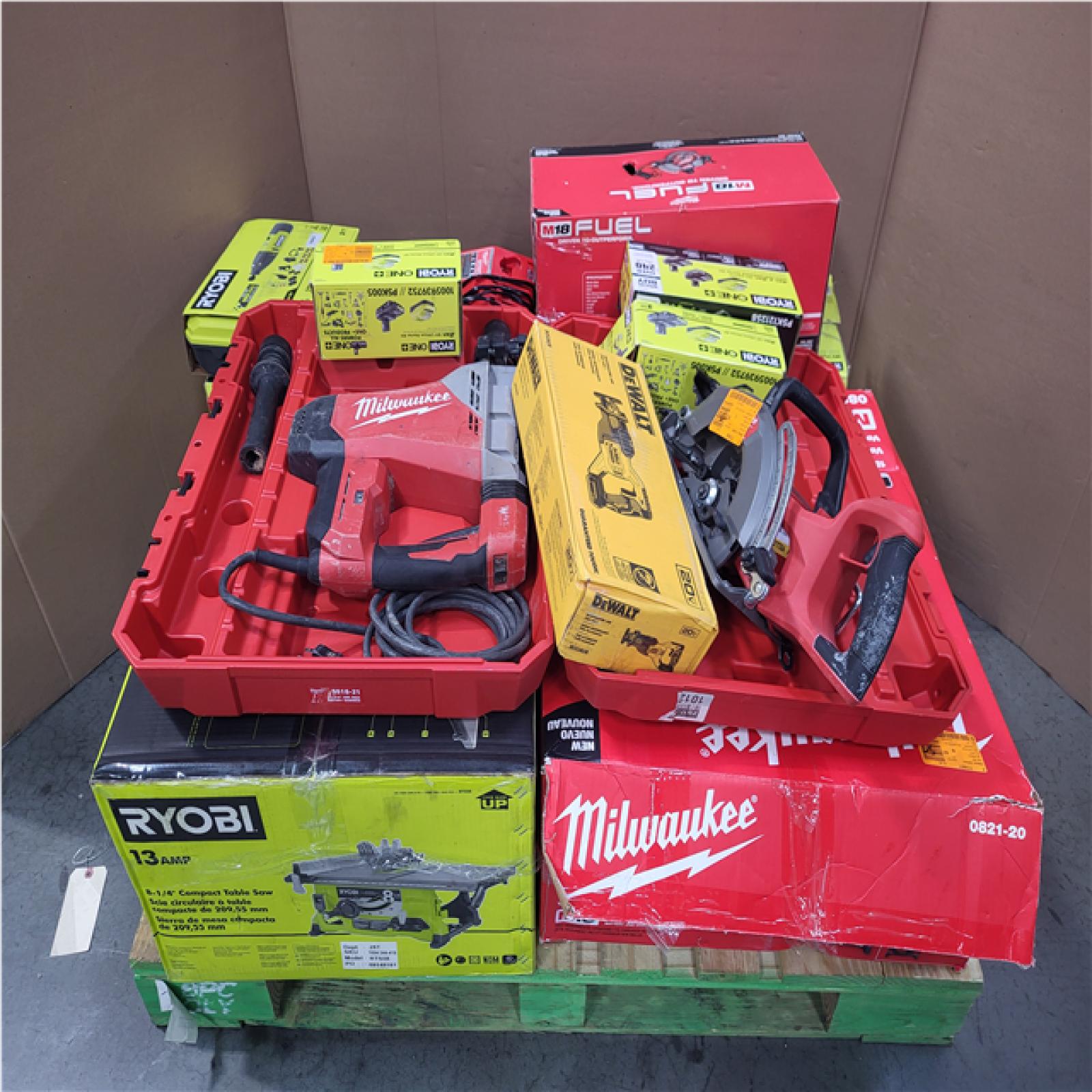 CALIFORNIA AS-IS TOOL PALLET