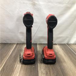 AS-IS Milwaukee M18 18V Lithium-Ion Brushless Cordless Compact Drill/Impact Combo Kit