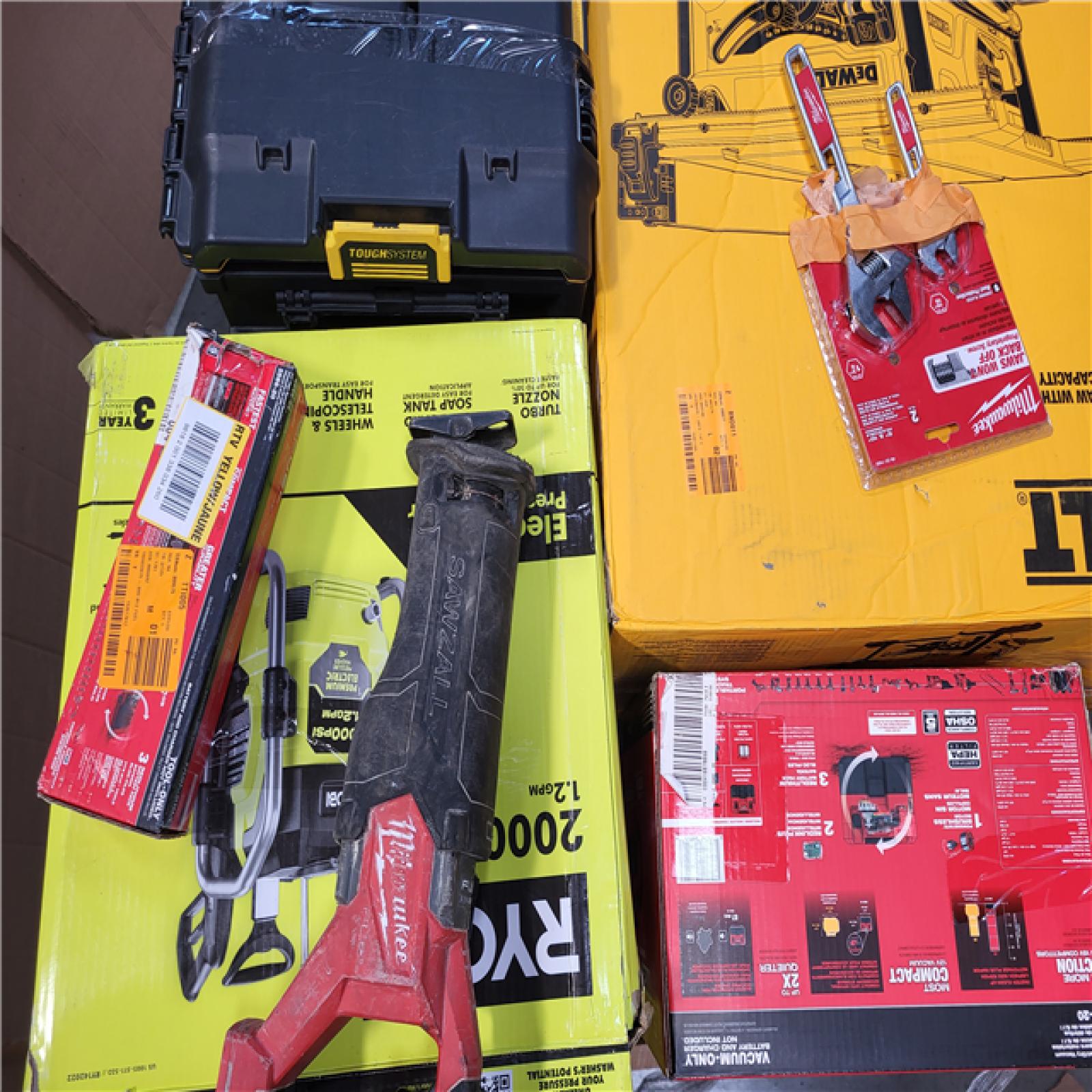 CALIFORNIA AS-IS TOOL PALLET