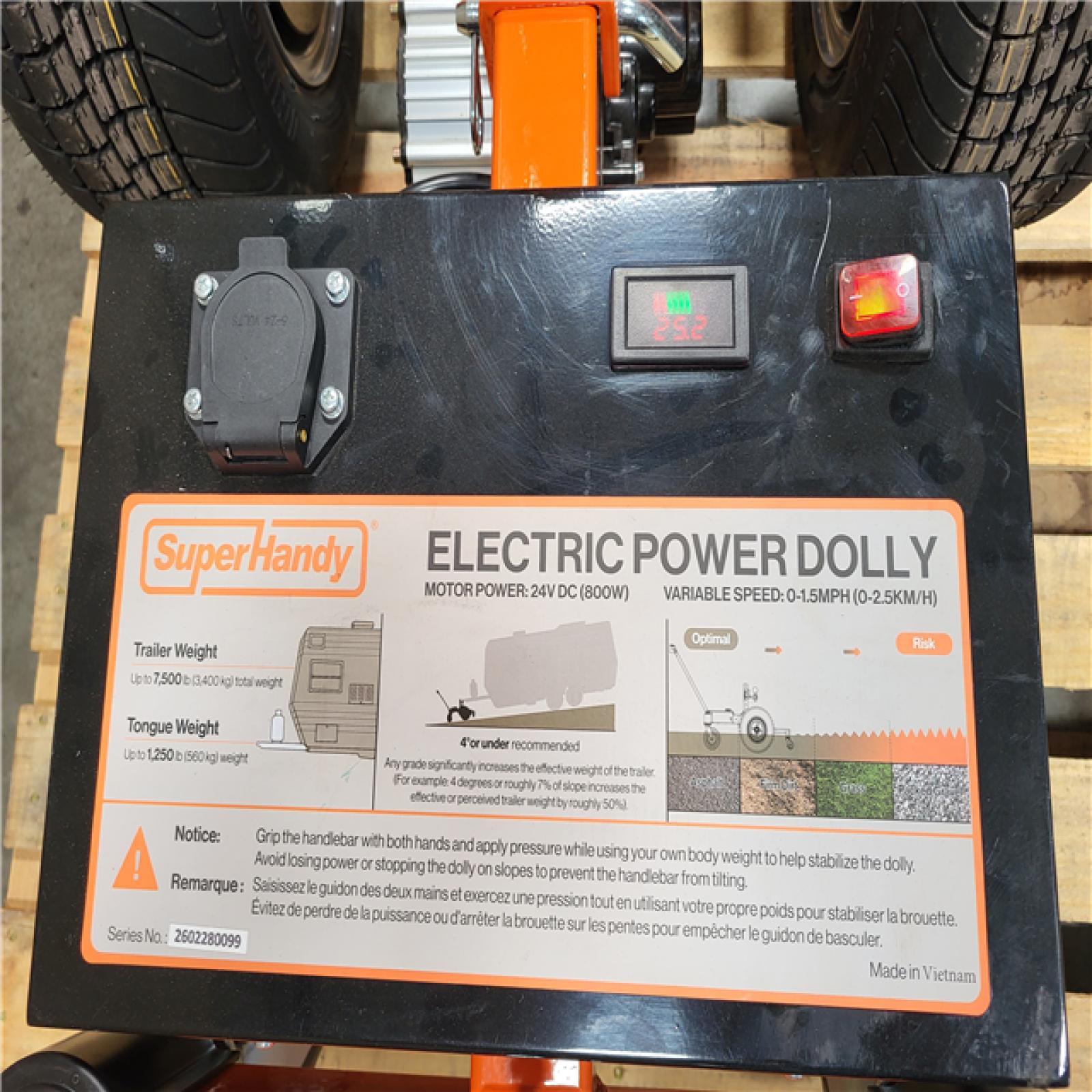 CALIFORNIA NEW SUPERHANDY ELETRIC POWER DOLLY