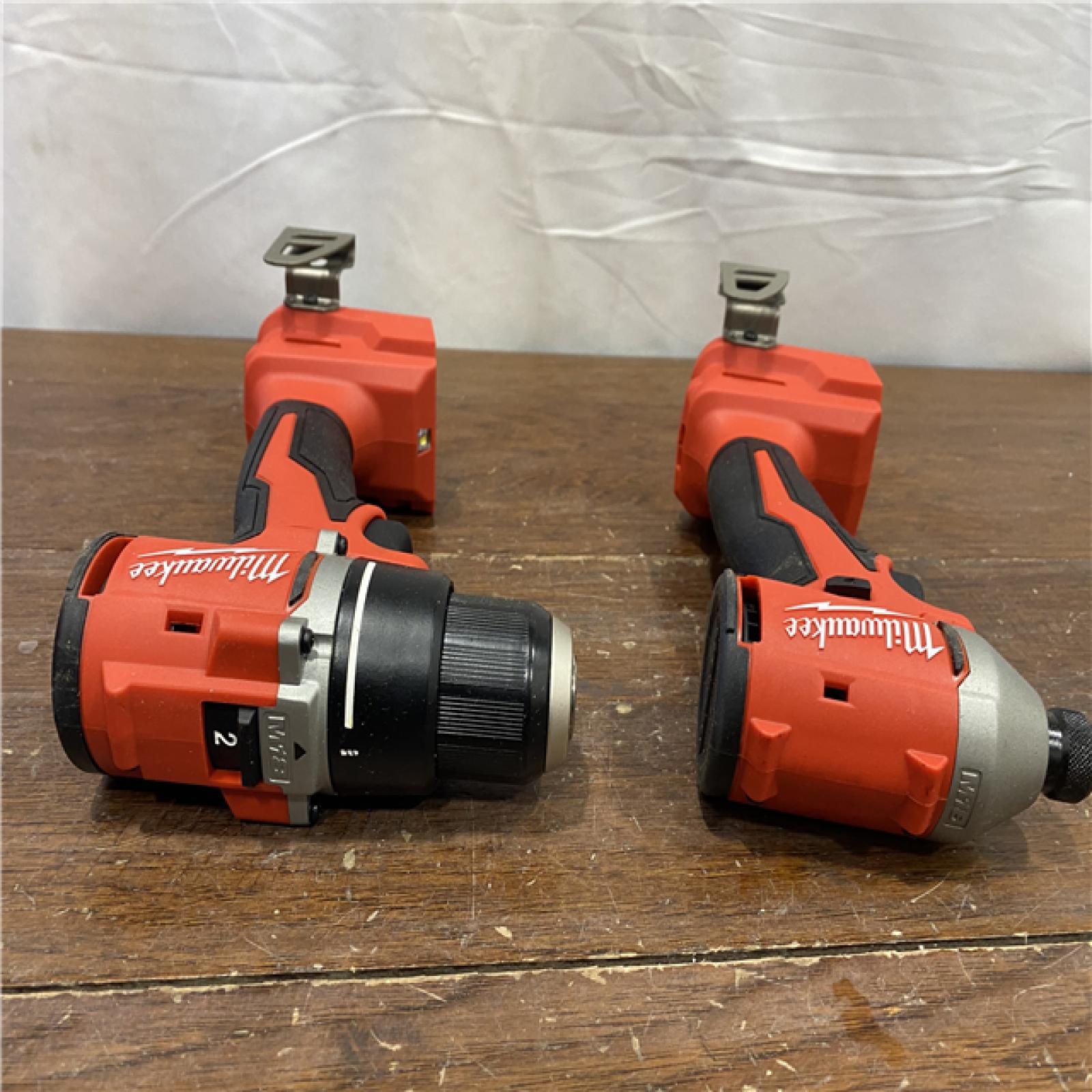 AS-IS Milwaukee M18 Compact Brushless 2-Tool Combo Kit