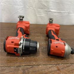 AS-IS Milwaukee M18 Compact Brushless 2-Tool Combo Kit