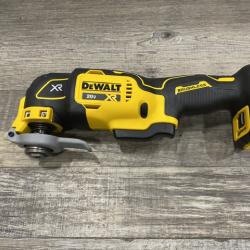 AS-IS DEWALT 20V MAX XR Cordless Brushless 3-Speed Oscillating Multi Tool Kit