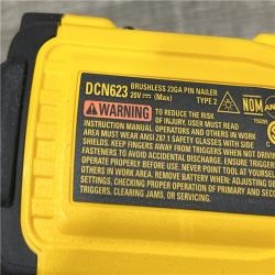 AS-IS DEWALT ATOMIC 20V MAX Lithium Ion Cordless 23 Gauge Pin Nailer (Tool Only)