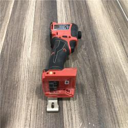 AS-IS Milwaukee FUEL SURGE 18V Lithium-Ion Brushless Cordless 1/4 in. Hex Impact Driver (Tool-Only)