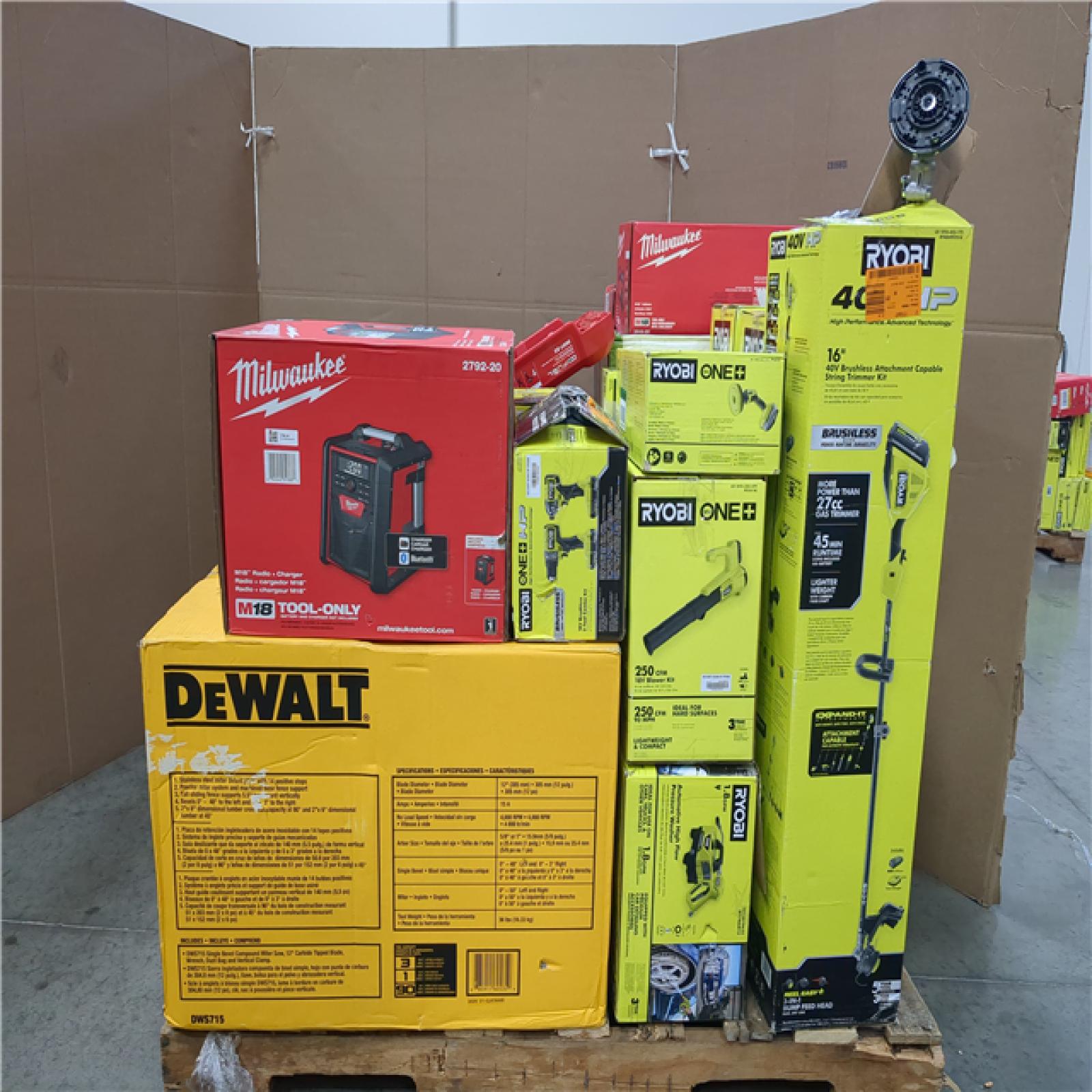 CALIFORNIA AS-IS TOOL PALLET