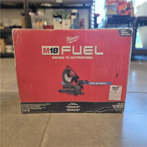 NEW!- Milwaukee M18 FUEL 18V Cordless 12 in. Dual Bevel Sliding Compound Miter Saw (Tool-Only)
