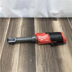AS-IS Milwaukee  FUEL INSIDER 12V Lithium-Ion Brushless Cordless 1/4 in. - 3/8 in. Extended Reach Box Ratchet (Tool-Only)