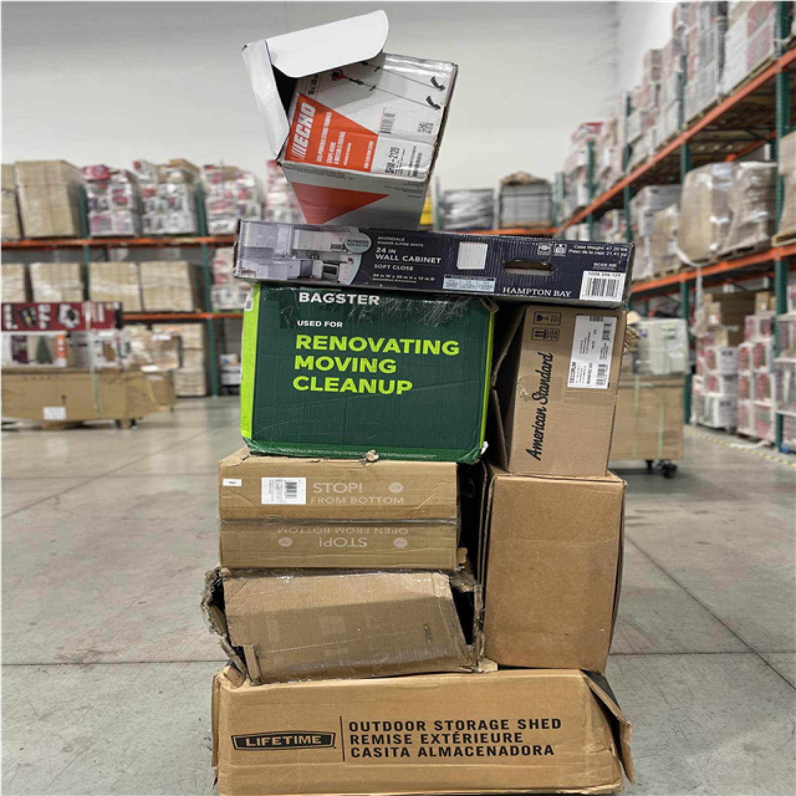 DALLAS LOCATION- AS-IS HOME IMPROVEMENT PALLET