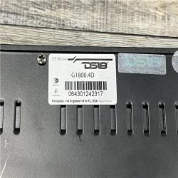 AS-IS DS18 G1800.4D GEN-X Full-Range Class D 4-Channel Amplifier