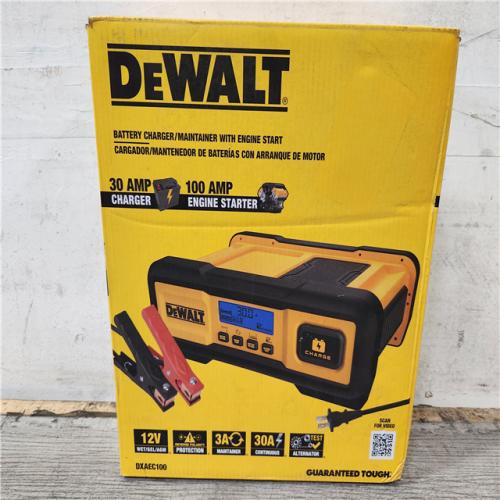 Phoenix Location DEWALT Professional 30 Amp Battery Charger, 3 Amp Battery Maintainer with 100 Amp Engine Start