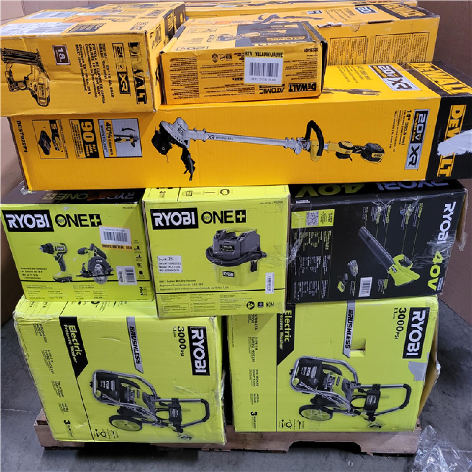 CALIFORNIA AS-IS TOOL PALLET