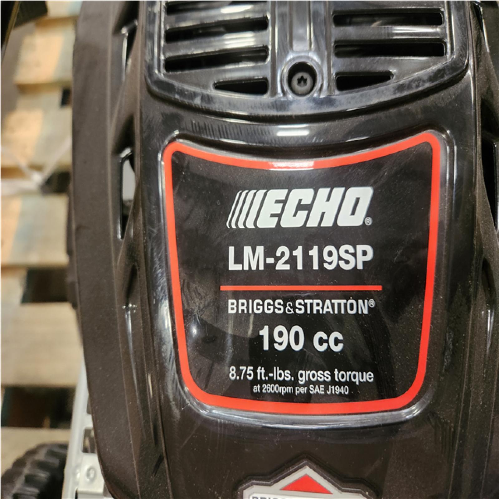 Phoenix LIKE NEW ECHO 21 in. 190 cc Briggs and Stratton Gas 3-in-1 Dual Blade RWD Self-Propelled Lawn Mower with Single Lever Deck Adjustment