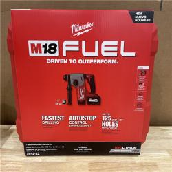 NEW!- Milwaukee M18 FUEL 18V Lithium-Ion Brushless 1 in. Cordless SDS-Plus Rotary Hammer Kit