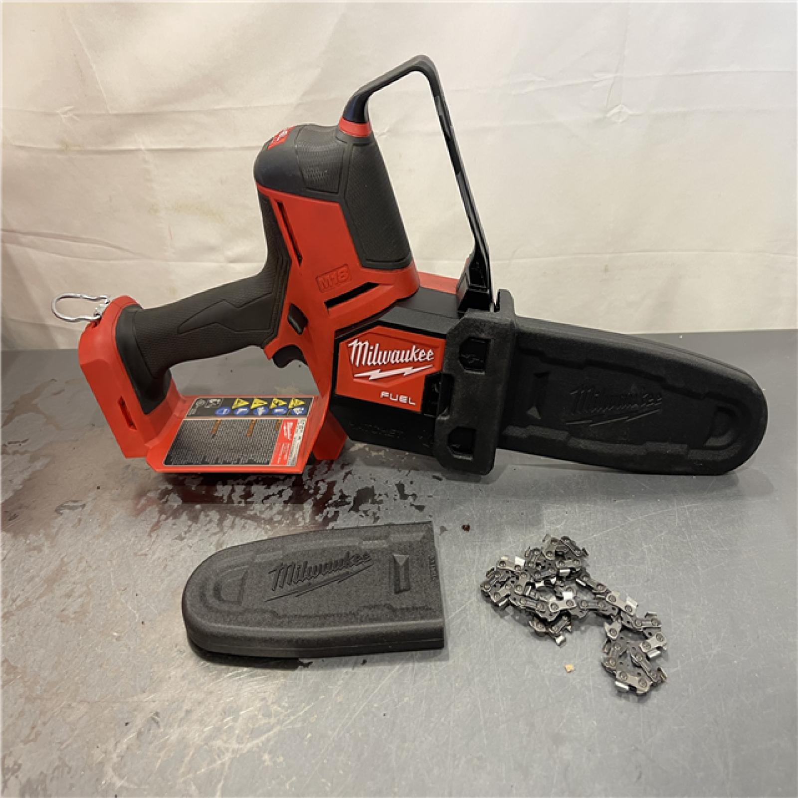 AS-IS - Milwaukee M18 FUEL 18V Lithium-Ion Brushless Battery 8 in. HATCHET Pruning Saw