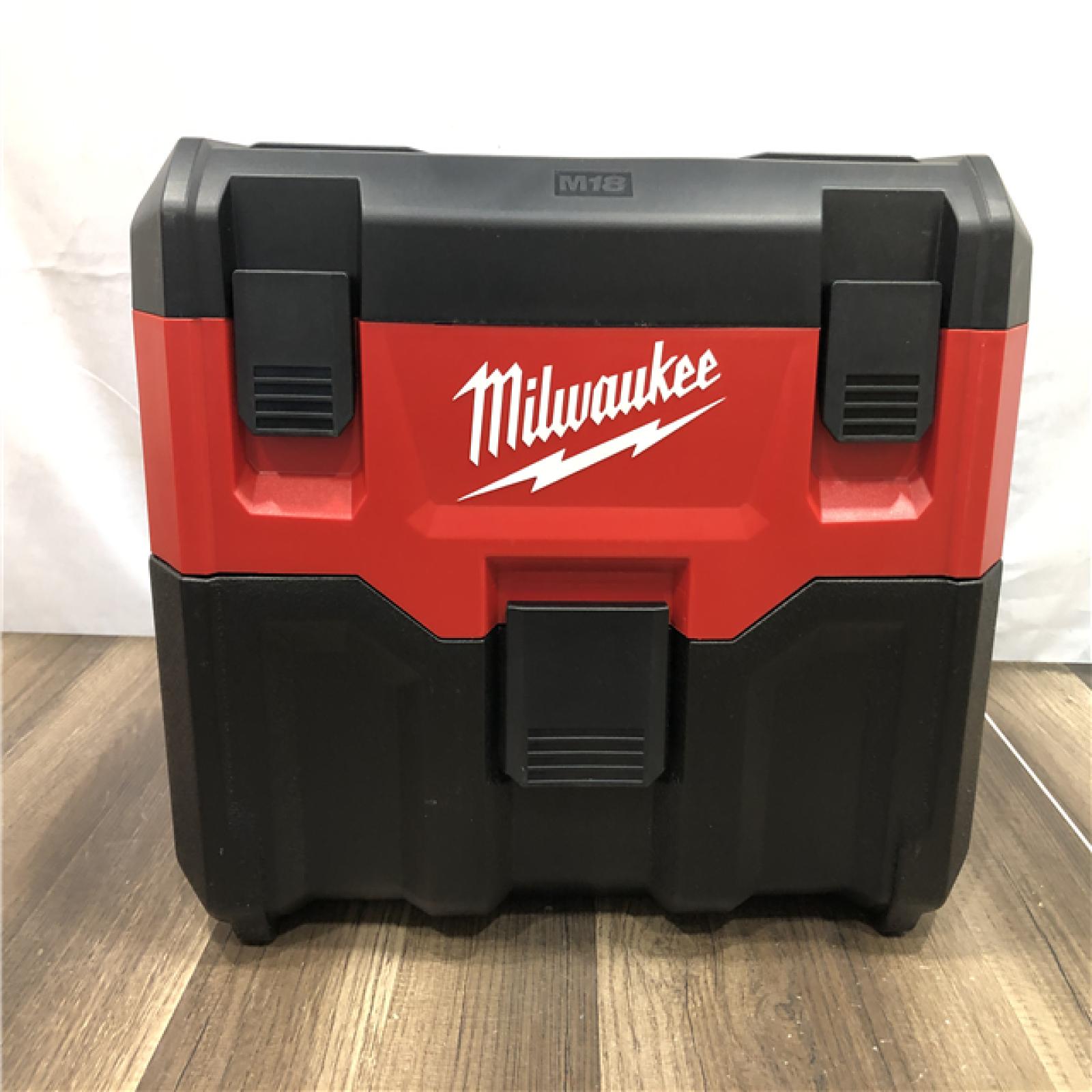 AS-IS Milwaukee 18-Volt 2 Gal. Lithium-Ion Cordless Wet/Dry Vacuum (Vacuum-Only)