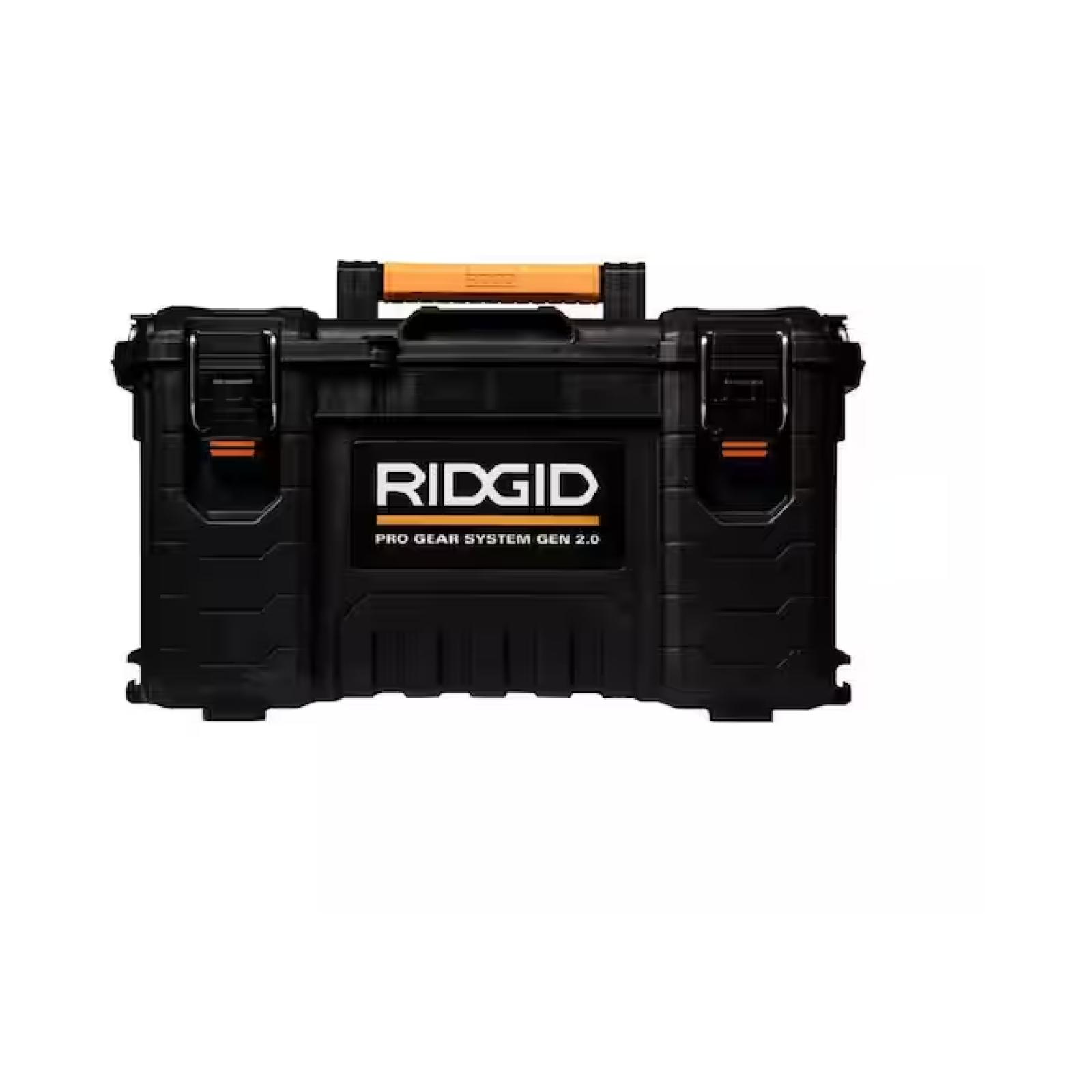 DALLAS LOCATION - RIDGID Pro Gear System Gen 2.0 Stackable Durable 2 Pack - (6 UNITS)
