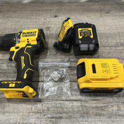 AS-IS DEWALT ATOMIC 20V Lithium-Ion Cordless 1/2 in. Hammer Drill Kit