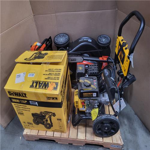 CALIFORNIA AS-IS OUTDOOR POWER EQUIPMENT