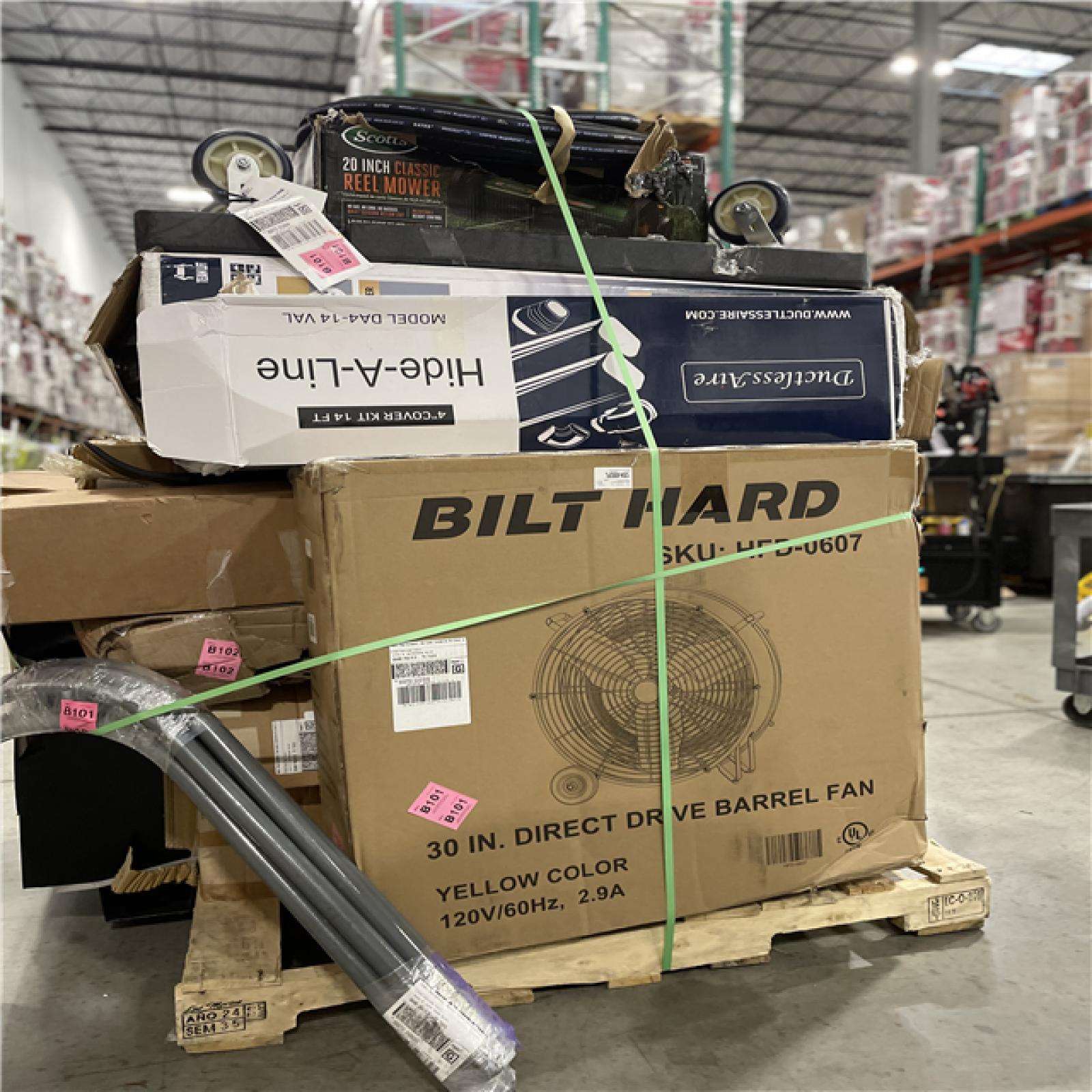 DALLAS LOCATION - AS-IS HOME IMPROVEMENT PALLET