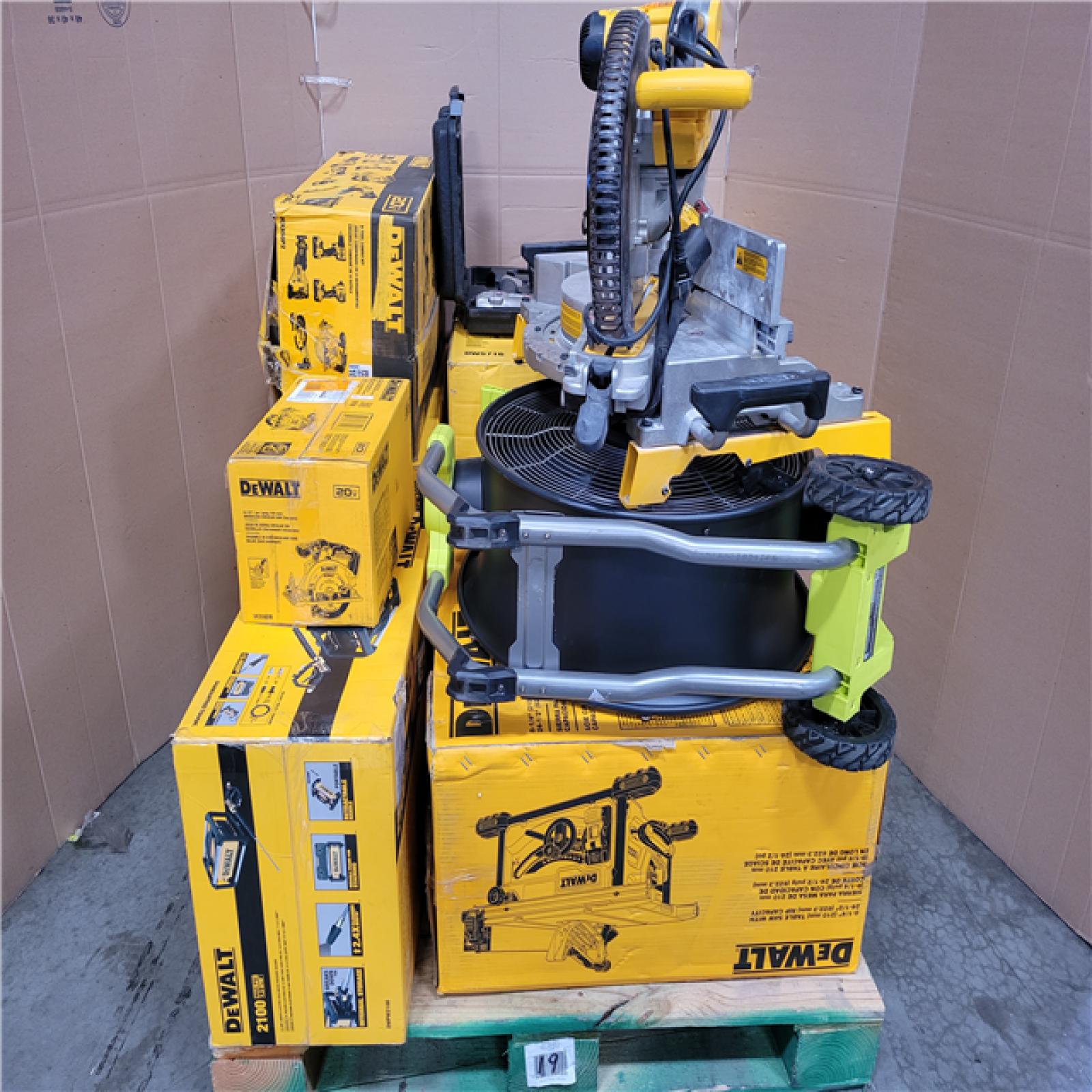 CALIFORNIA AS-IS TOOL PALLET