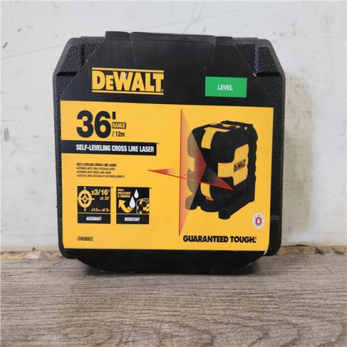 Phoenix Location NEW DEWALT 40 ft. Red Self-Leveling Cross Line Laser Level