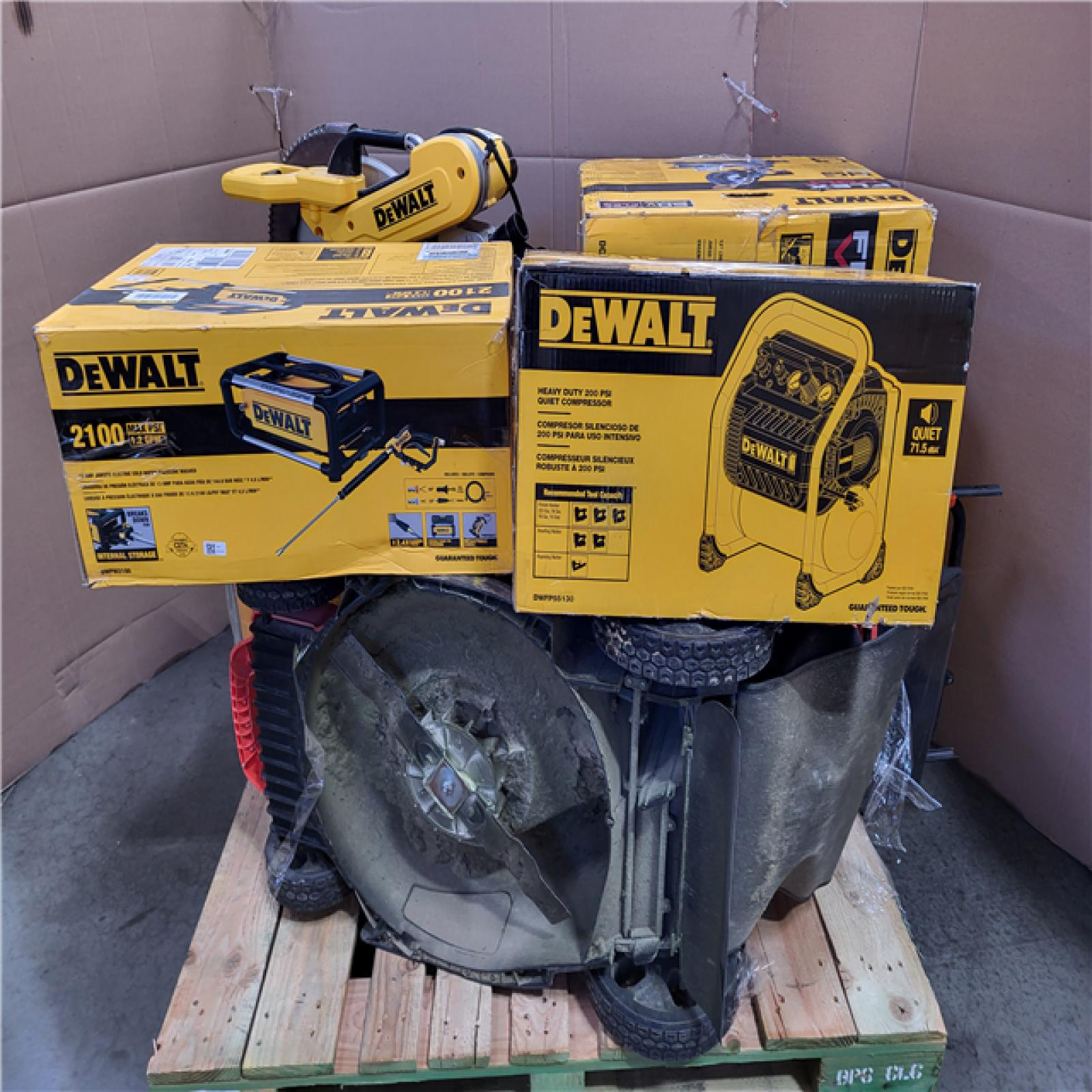 CALIFORNIA AS-IS TOOL PALLET