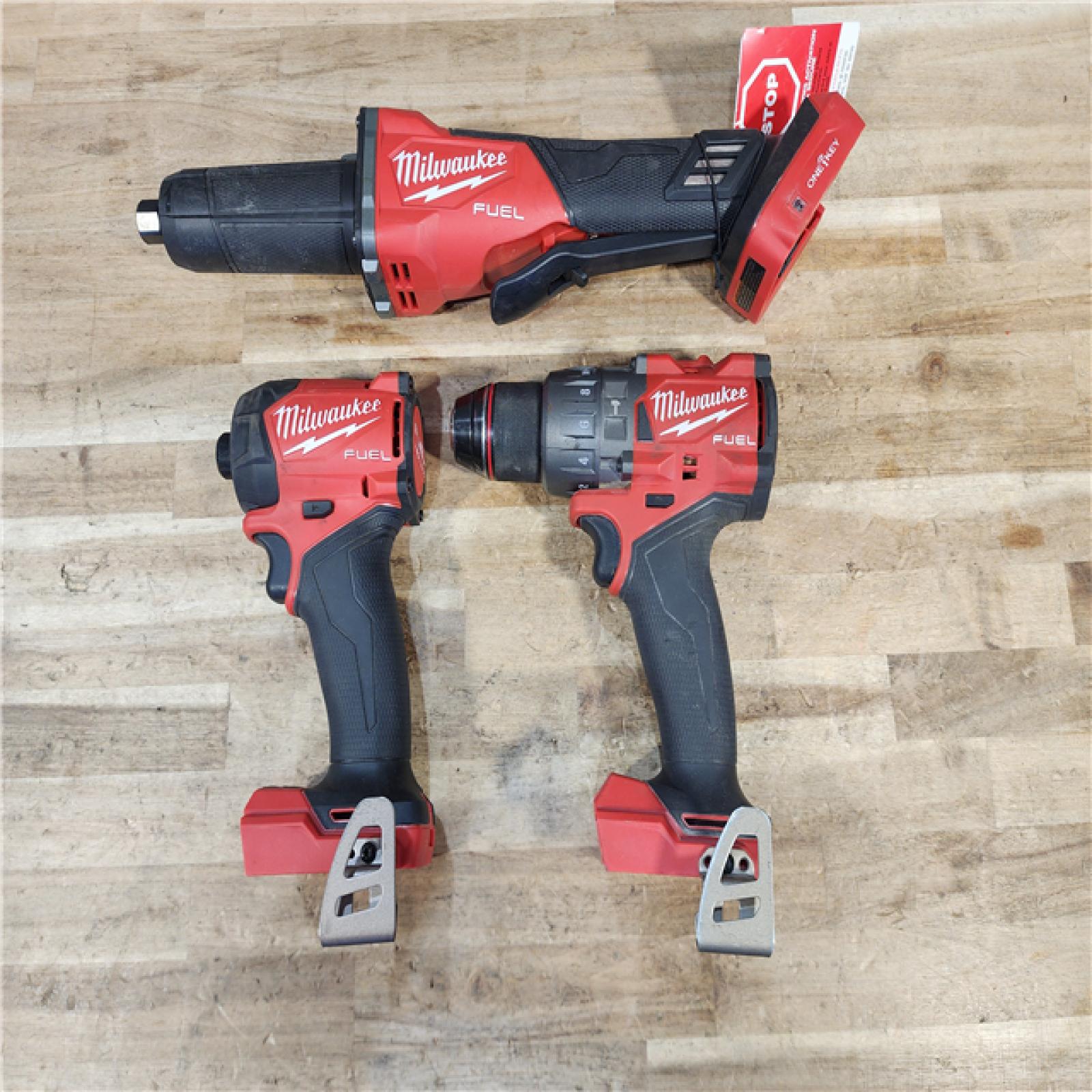 HOUSTON LOCATION - AS-IS MILWAUKEE 3 TOOL COMBO