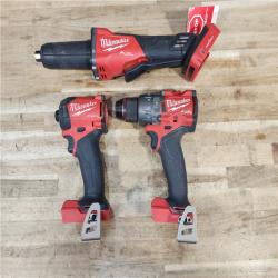 HOUSTON LOCATION - AS-IS MILWAUKEE 3 TOOL COMBO