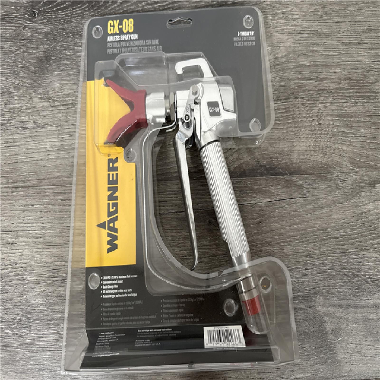 California NEW Wagner GX-08 Airless Spray Gun (5 Pieces)