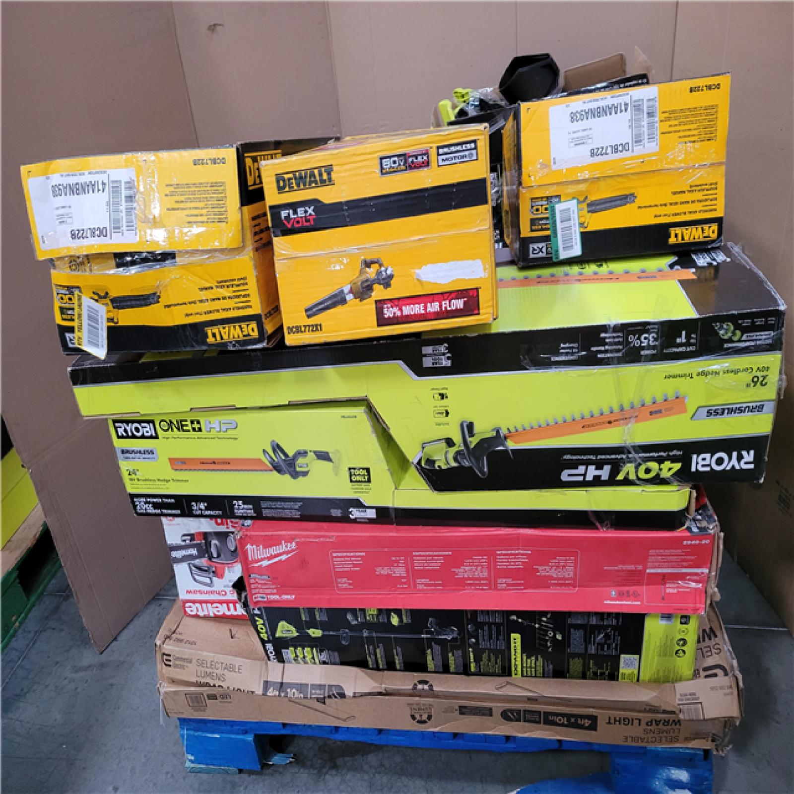 CALIFORNIA AS-IS TOOL PALLET