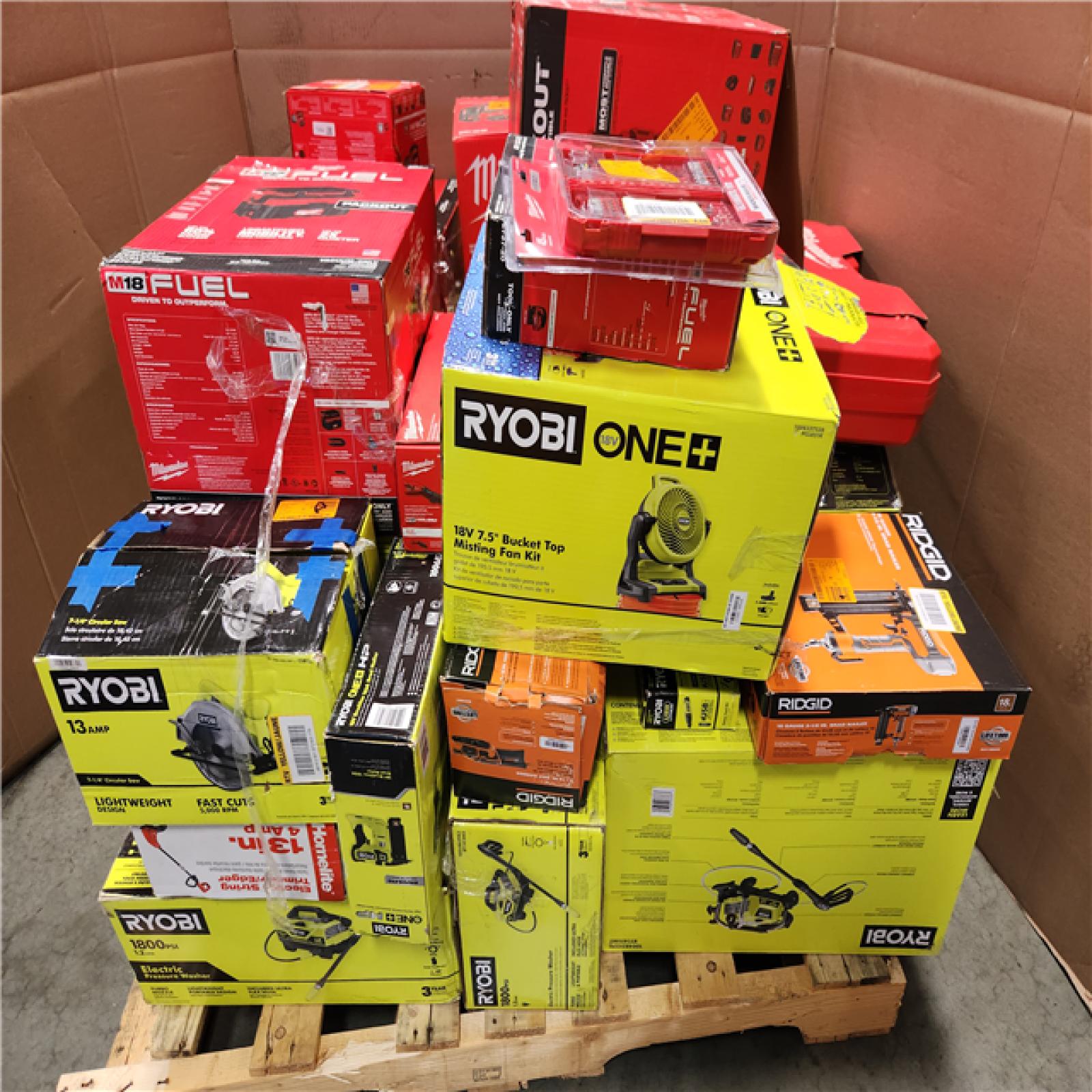 CALIFORNIA AS-IS TOOL PALLET