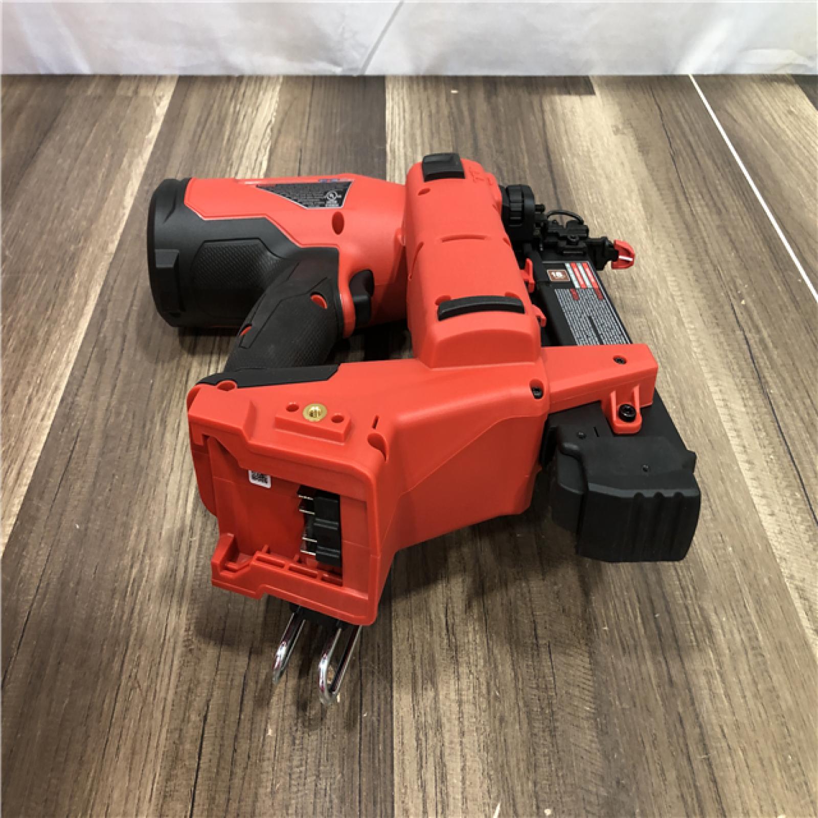 AS-IS Milwaukee FUEL 18-Volt Lithium-Ion Brushless Cordless Gen II 18-Gauge Brad Nailer (Tool-Only)