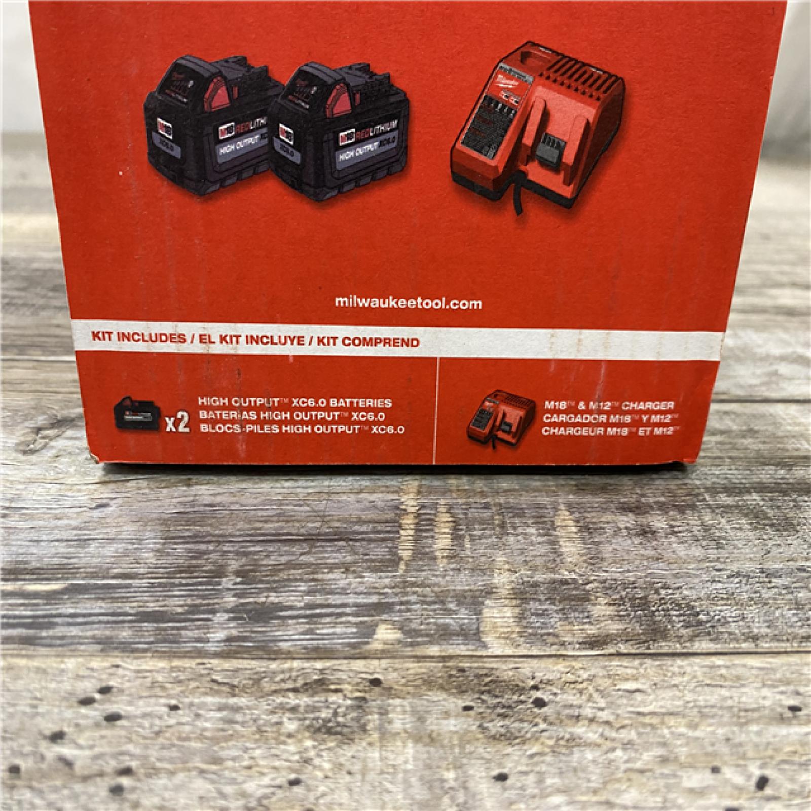 NEW - Milwaukee 18-Volt Lithium-Ion High Output Starter Kit