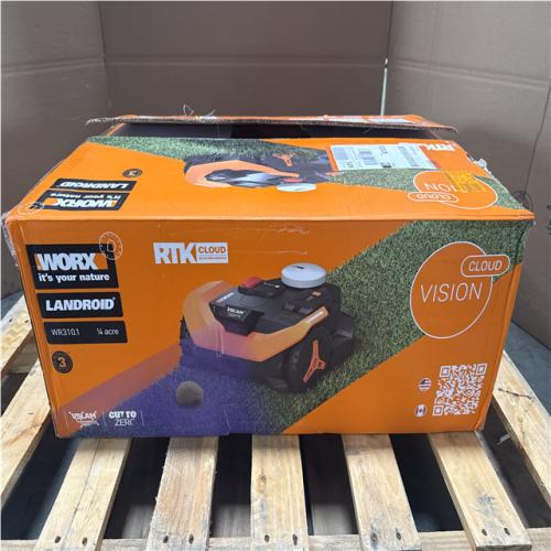 CALIFORNIA LIKE NEW WORX LANDROID MOWER