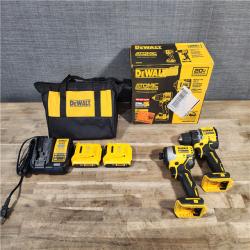 HOUSTON LOCATION - AS-IS Dewalt DCK225D2 20V MAX ATOMIC Compact Cordless Drill Driver and Impact Driver Combo Kit