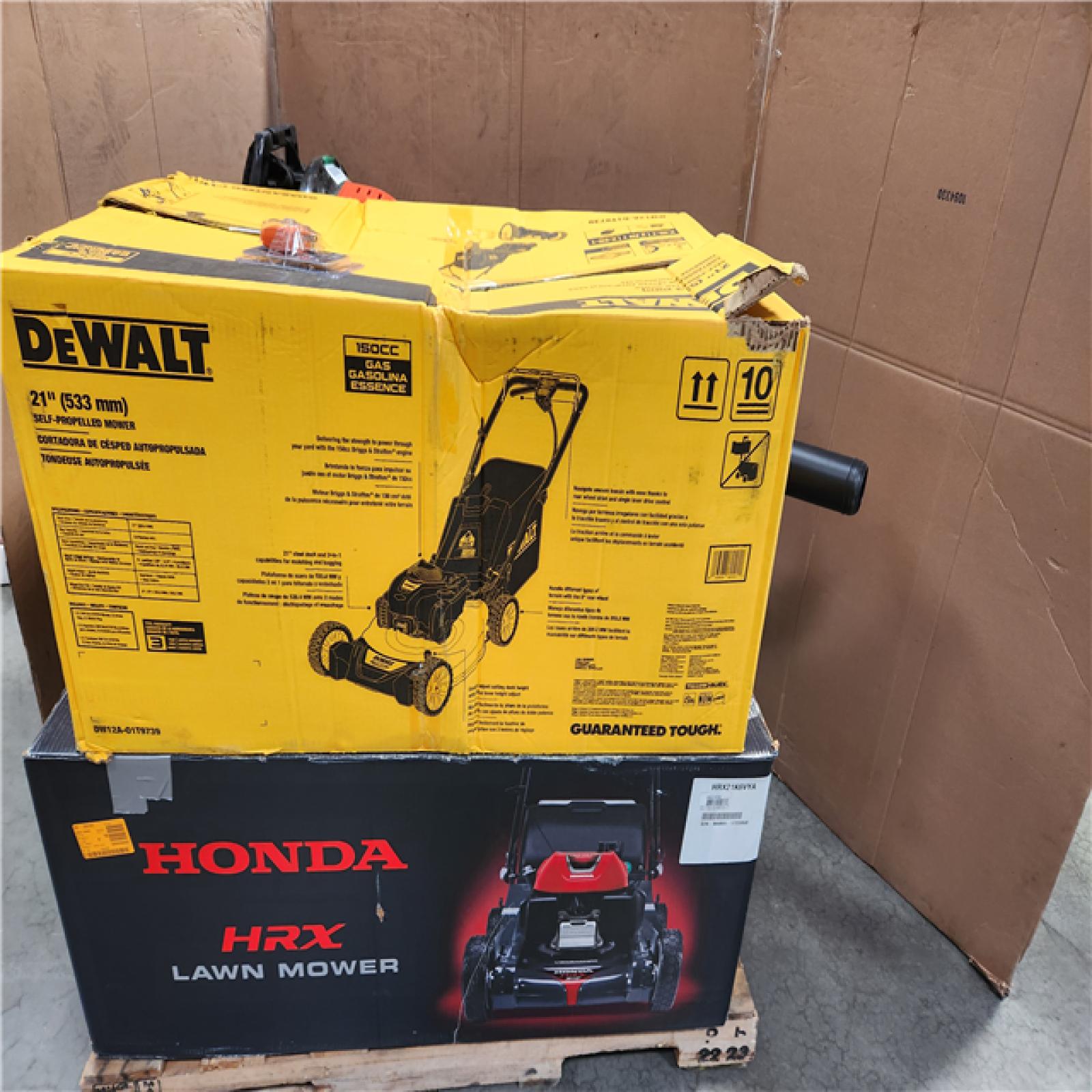CALIFORNIA AS-IS OUTDOOR POWER EQUIPMENT
