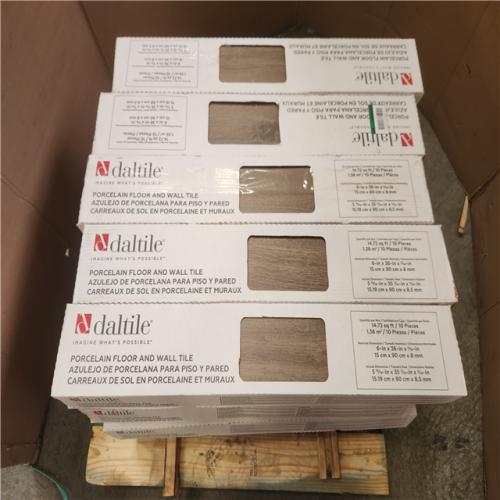 Phoenix Daltile Hillcroft Antique Oak 6 in. x 36 in. Glazed Porcelain Floor and Wall Tile (368 sq. ft. /25 Case)