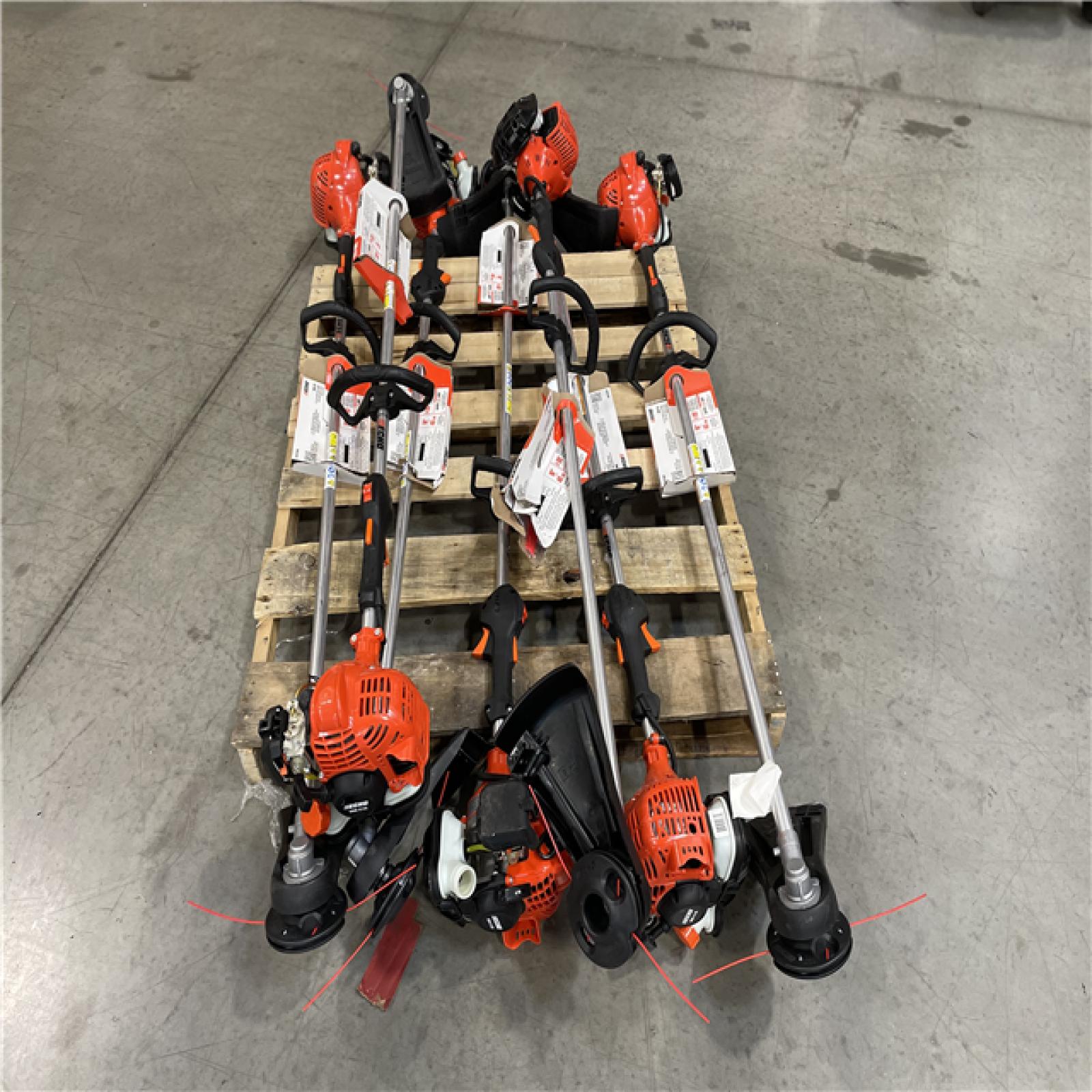 DALLAS LOCATION- ECHO 21.2 cc Gas 2-Stroke Straight Shaft String Trimmer PALLET (7 UNITS)