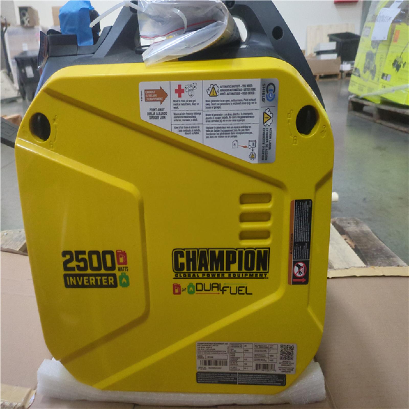 CALIFORNIA AS-IS CHAMPION PORTABLE POWER GENERATOR