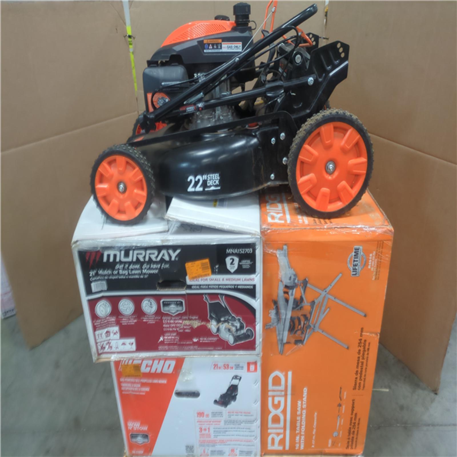 California AS-IS OUTDOOR POWER EQUIPMENT