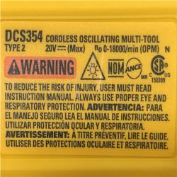AS-IS DEWALT ATOMIC 20-Volt Lithium-Ion Cordless Brushless (4-Tool) Combo Kit