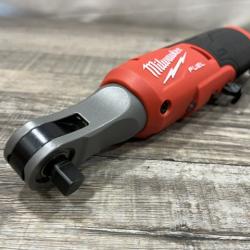 AS-IS Milwaukee FUEL 12-Volt Lithium-Ion Brushless Cordless High Speed 3/8 in. Ratchet (Tool-Only)