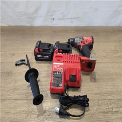 AS-IS Milwaukee FUEL 18V Lithium-Ion Brushless Cordless 1/2 in. Drill/Driver Kit