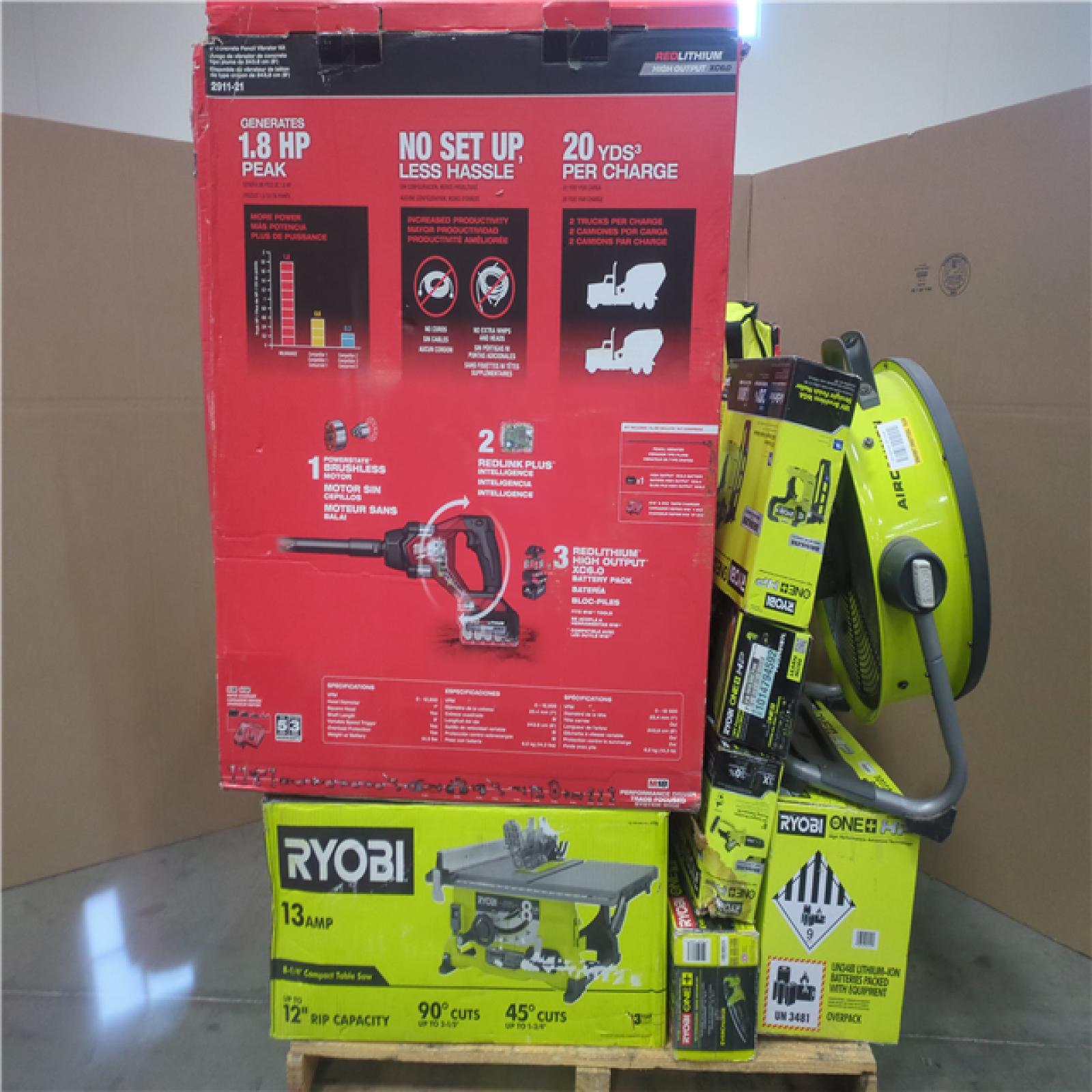 CALIFORNIA AS-IS TOOL PALLET