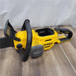 AS-IS DEWALT DCCS672B FLEXVOLT 60V MAX Brushless Cordless 18 Chainsaw (Tool Only)