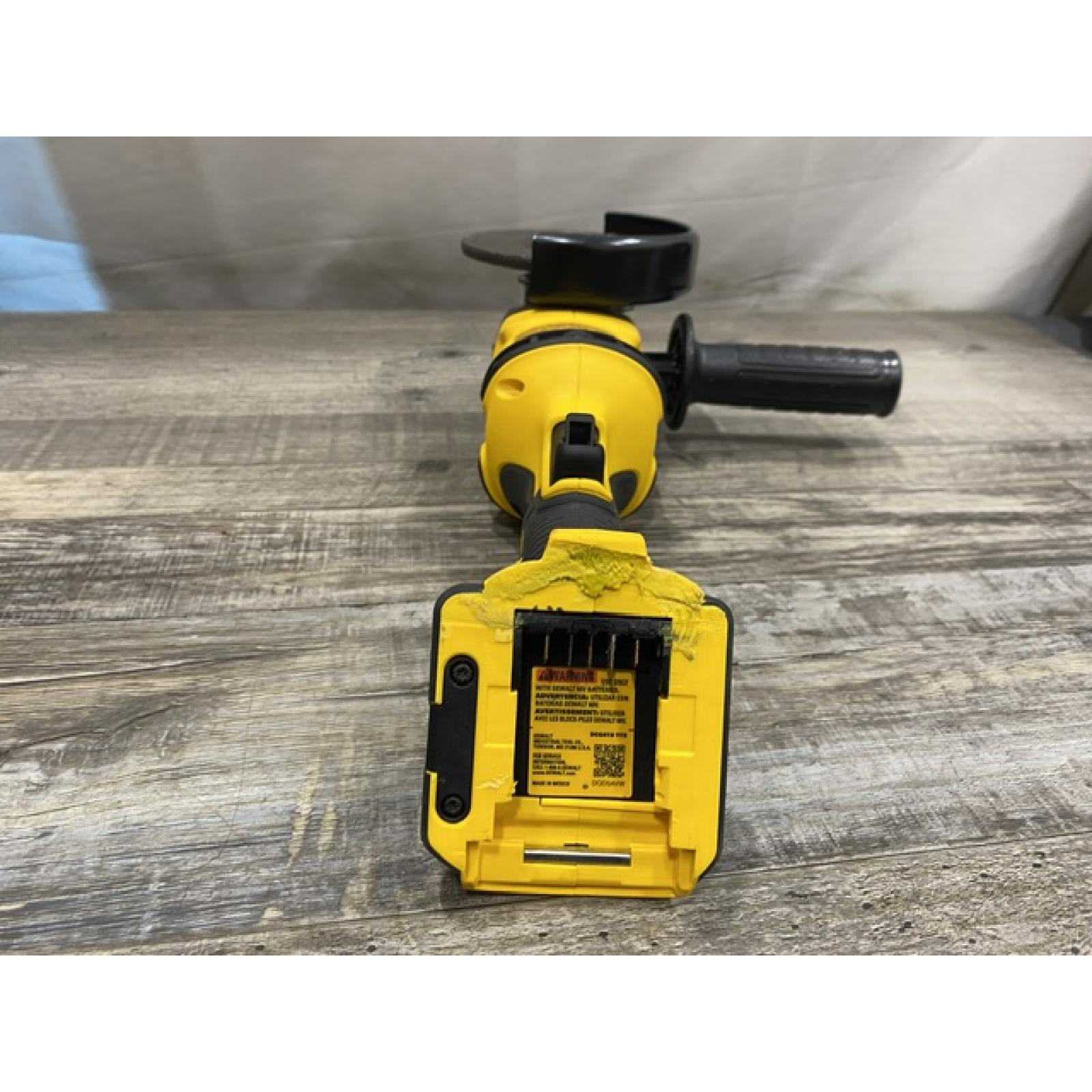 AS-IS DEWALT FLEXVOLT 60V MAX Cordless Brushless 4.5 in. to 6 in. Small Angle Grinder with Kickback Brake (Tool Only)