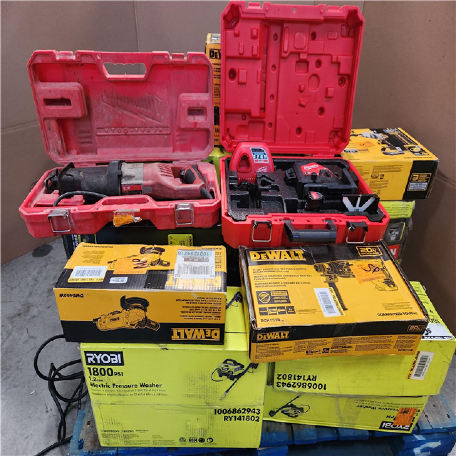 CALIFORNIA AS-IS TOOL PALLET