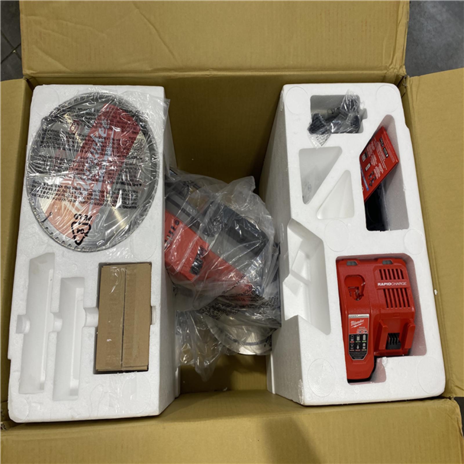 Dallas Location - As-Is M18 FUEL™ 10” Dual Bevel Sliding Compound Miter Saw Kit(Lot Of 2)